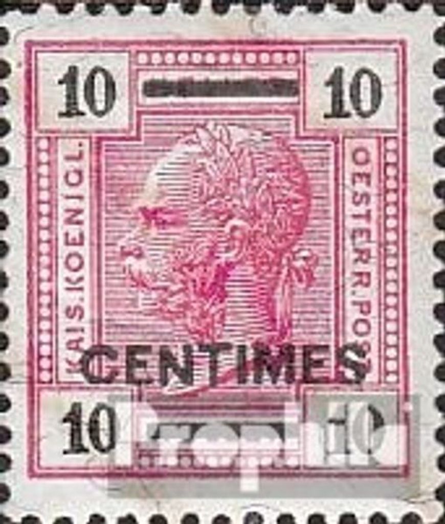 Briefmarken Österr.-Post Kreta 1904 Mi 9 gestempelt Aufdruckausgabe