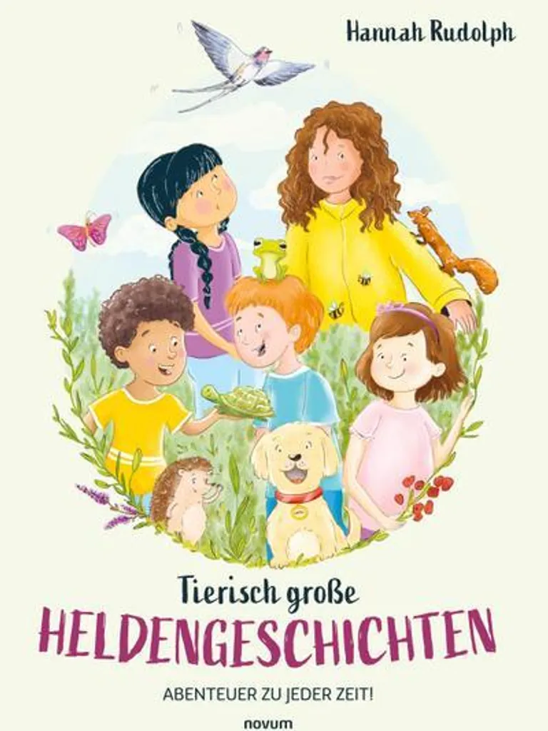 Album illustré Tierisch große Heldengeschichten pour contes du soir enfant