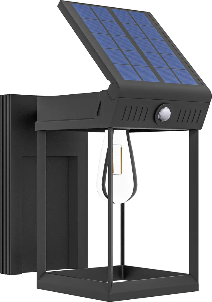 Éclairage solaire LED extérieur pour terrasse et balcon ajustable IP44