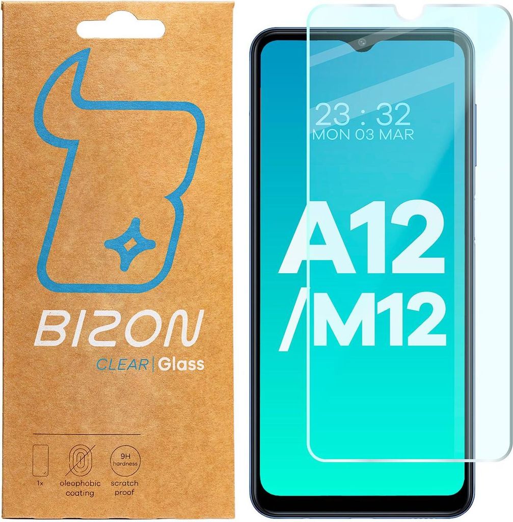 Szkło hartowane Bizon Glass Clear do Galaxy A12 / M12