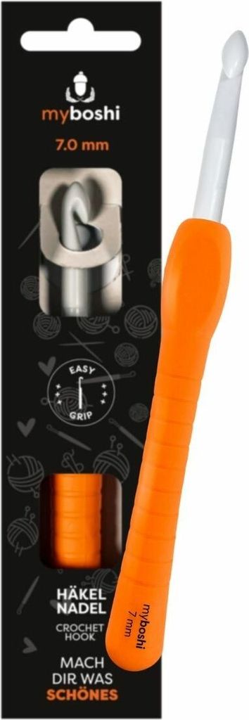 myboshi Häkelnadel mit ergonomischem Easy-Grip-Griff