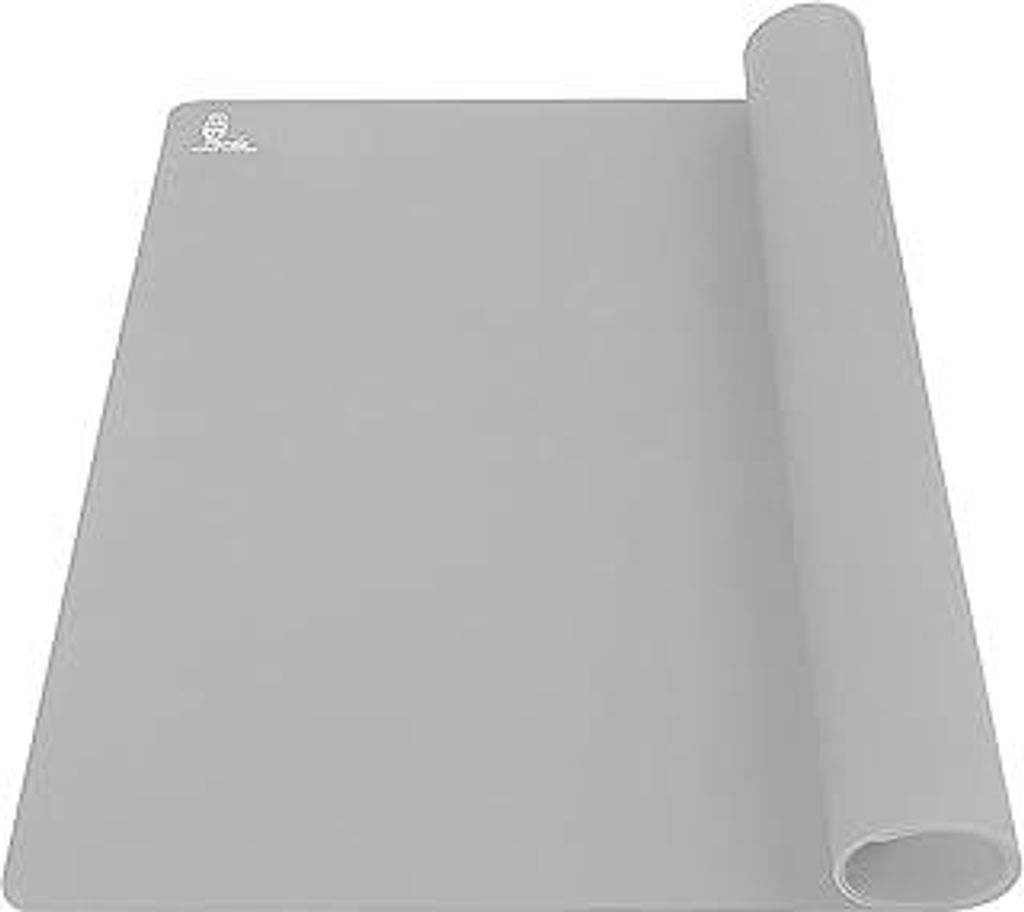 Rutschfeste Antihafte Backunterlage/Backmatte Silikon Groß 60 x 40 cm Ausrollmatte Teigmatte Silikonmatte Backfolie Arbeitsmatte für Fondant Geb...