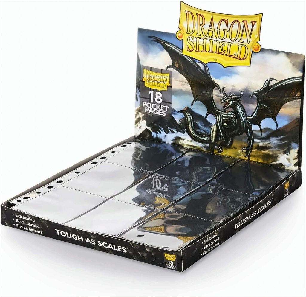 Dragon Shield 18-Pocket Pages Standard Size (50 Stück) Produktbild 