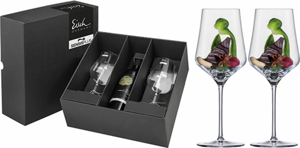 Verres à Vin Rouge SensisPlus EISCH SKY : Design Angulaire et Coffret 2P