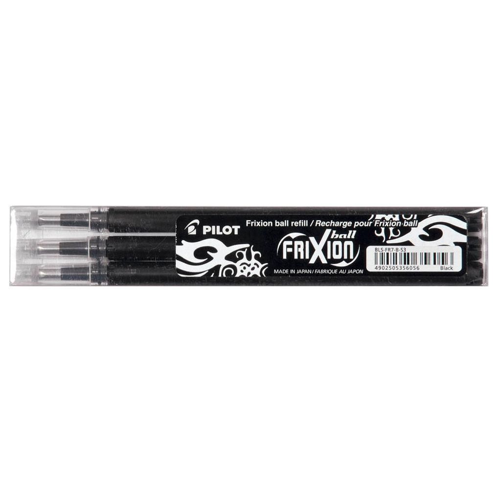 PILOT rollerová náplň FriXion BLS-FR7-B-S3 2261001F bw 3ks. Obrázok produktu 