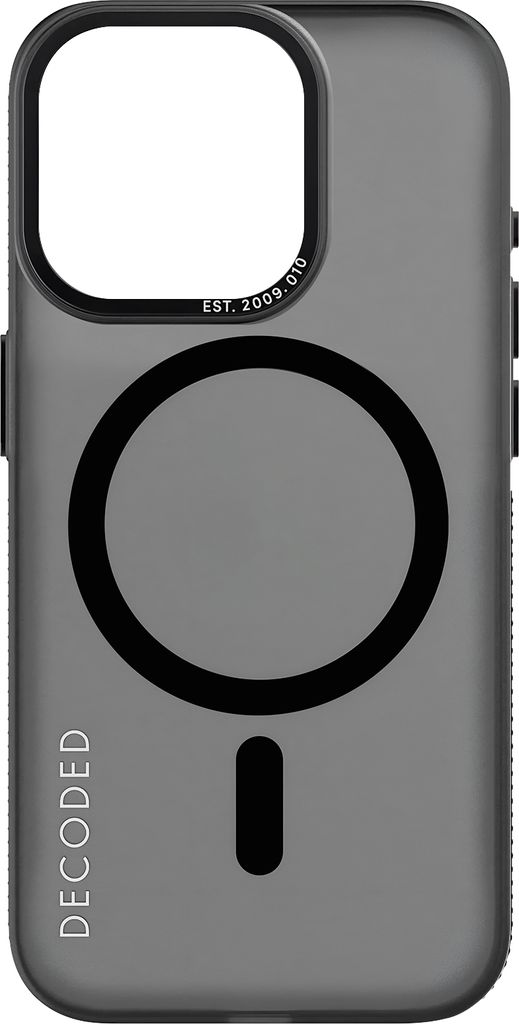 Decoded D24IPO15PMBCT2FK, Cover, Apple, iPhone 15 Pro Max, 17 cm (6.7"), Schwarz, Transparent