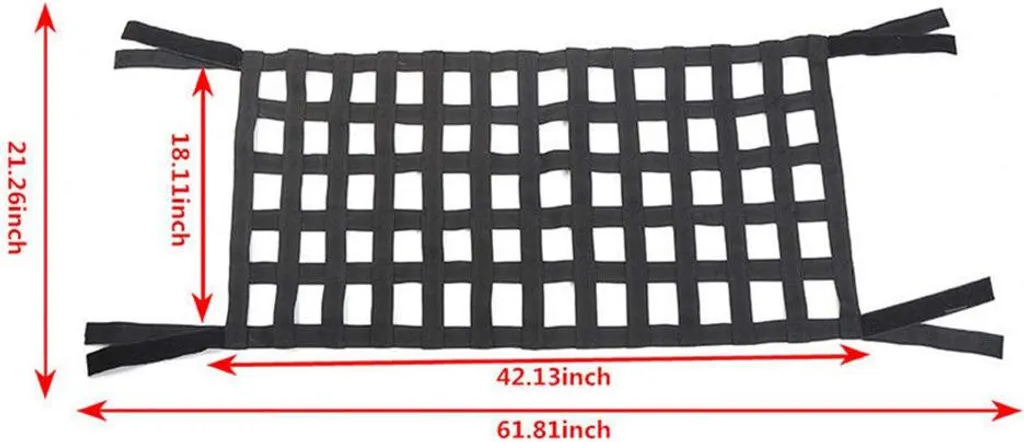 Rete Carico Tattica Jeep Wrangler JK 2007-18 - Amaca Sopravvivenza