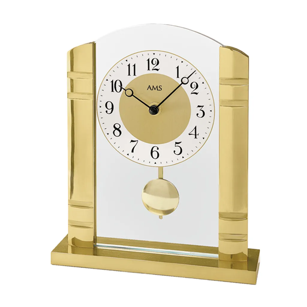 AMS montre Unisex 1117 : la pendule murale idéale pour bureau et salon