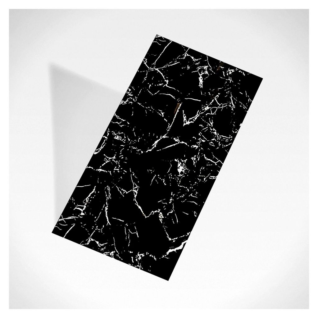 PVC Wandpaneele in Marmoroptik | 60x120 cm | 2 Stück | PVC Wandverkleidung aus Kunststoffplatten für Küche, Bad und mehr | Küchenrückwand Plat...