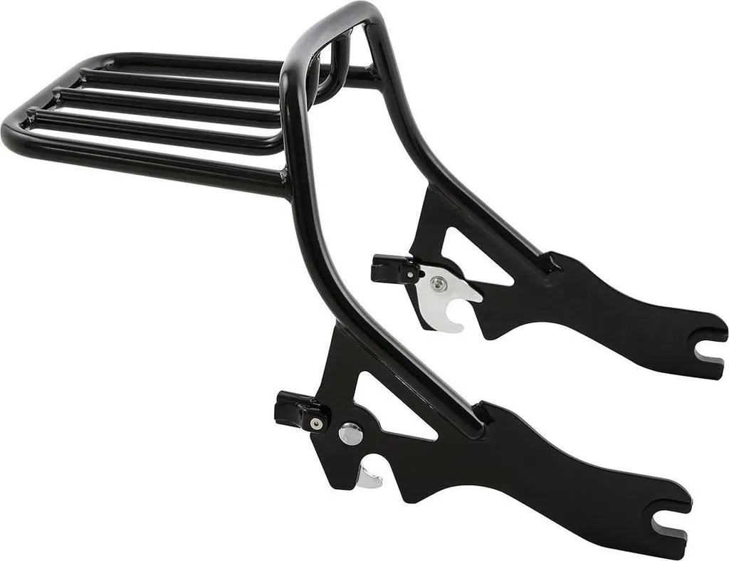 Porte-bagages LR12 noir en acier pour Sport Glide 2018 à 2025 FLSB