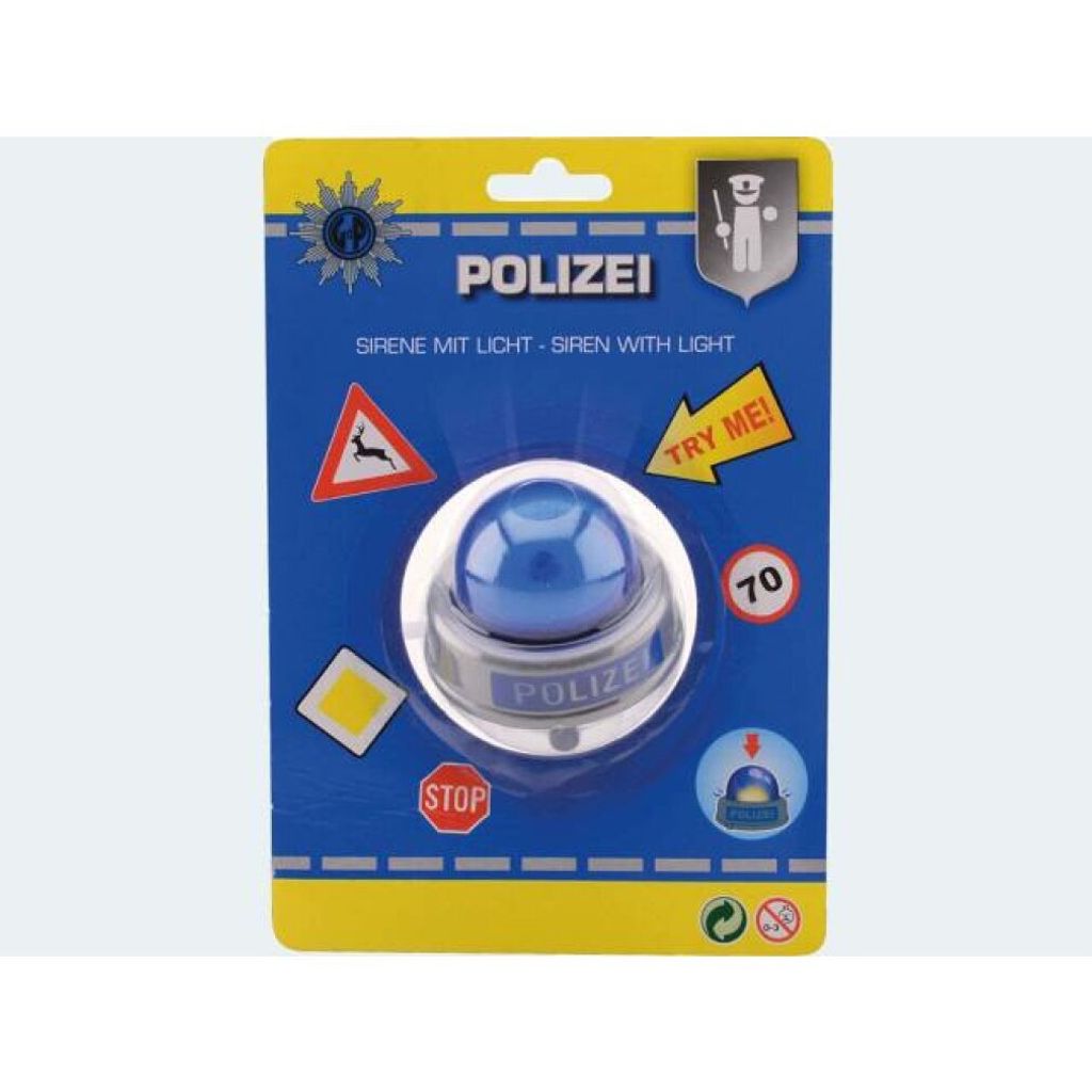 Polizei Sirene mit Licht Produktbild 