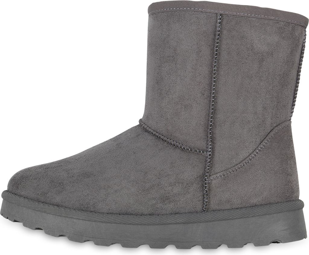 VAN HILL Damen Warm Gefütterte Winter Boots Stiefeletten Produktbild 2