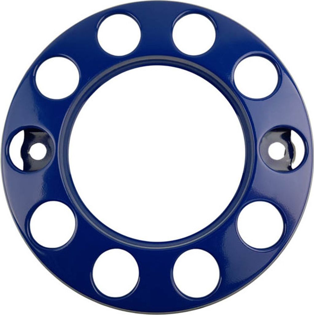 22,5" blau Vorderradabdeckung 10 Löcher universal DAF Renault Iveco MAN Mercedes Volvo Scania