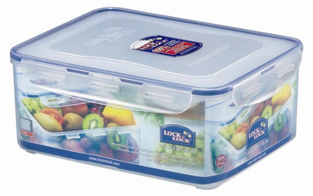 Lock & Lock HPL836, Box, Rechteckig, 5,5 l, Blau, Produktbild 