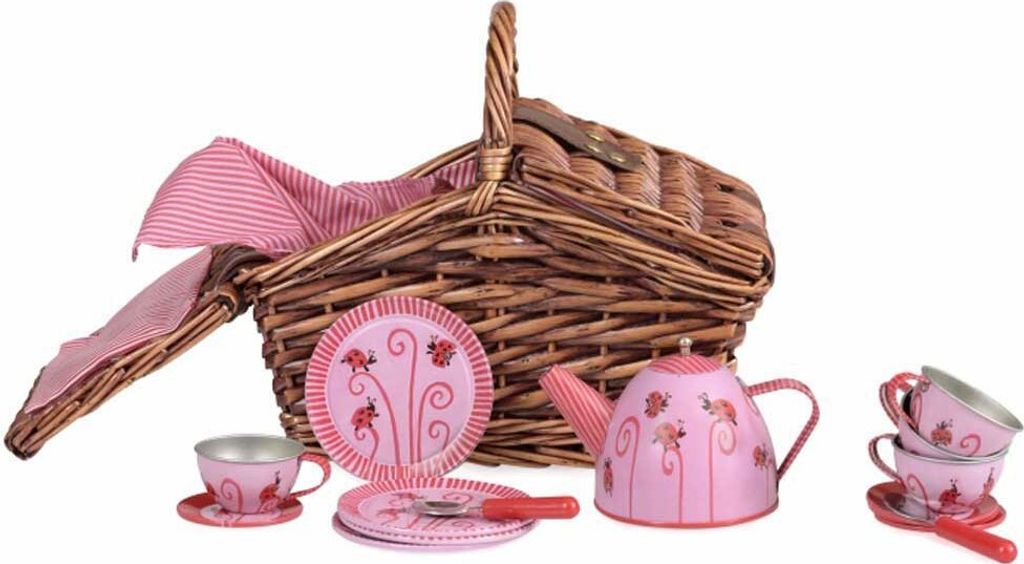 Egmont Toys Picknickmand met set van lieveheersbeestjes. Productafbeelding 