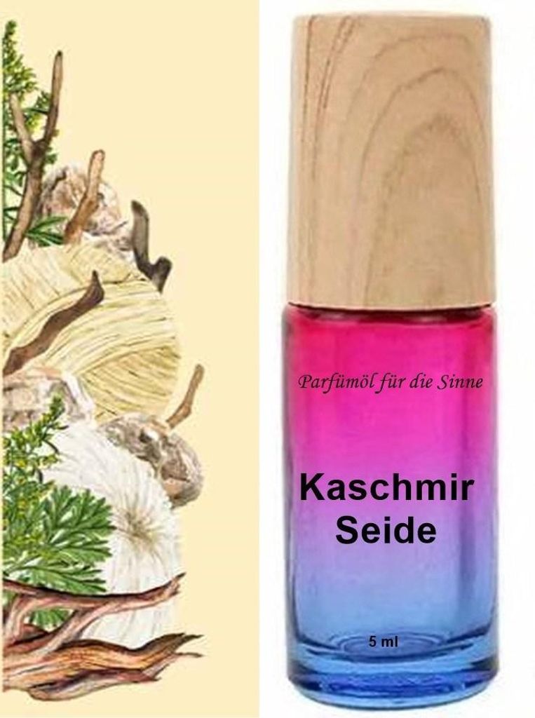 GKA Parfüm Roll-On gefüllt mit reinem Parfümöl Kaschmir & Seide Parfüm Roller RollOn Duftroller Parfümroller