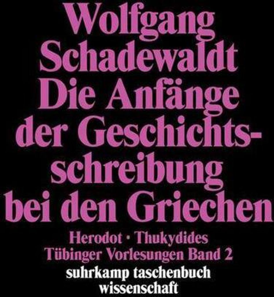 Die Anfänge der Geschichtsschreibung bei den Griechen