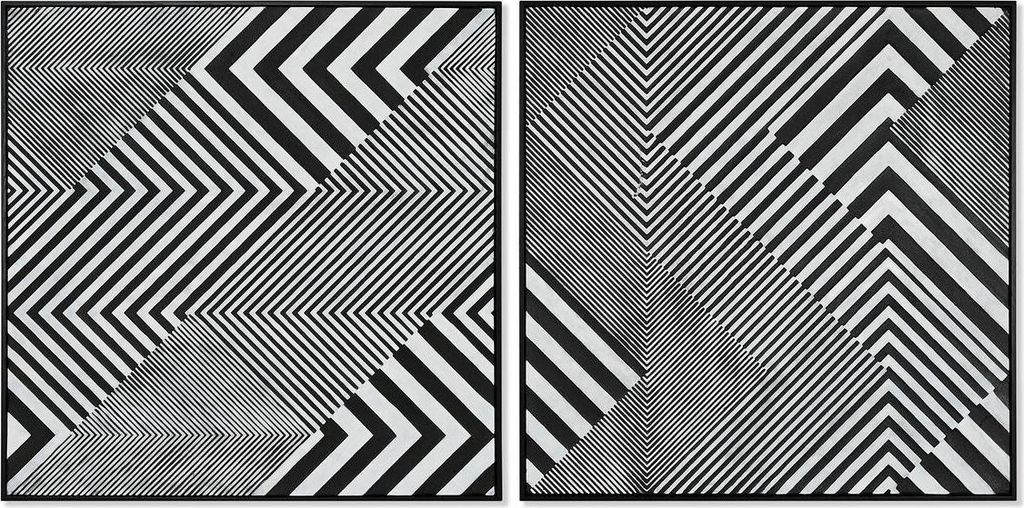 Leinwand Home ESPRIT polystyrol Leinwand 100 x 4 x 100 cm