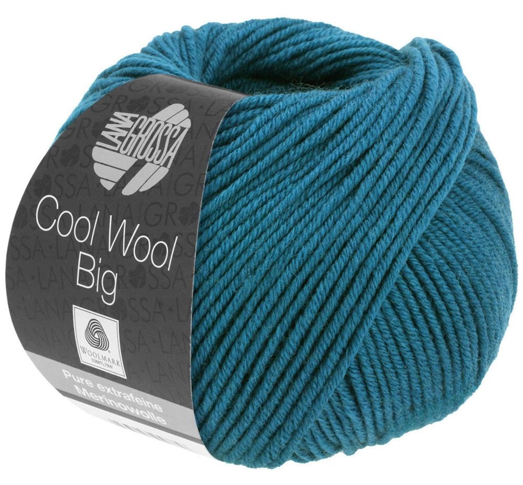 Lana Grossa - Cool Wool Big 0979 dunkelpetrol Produktbild 