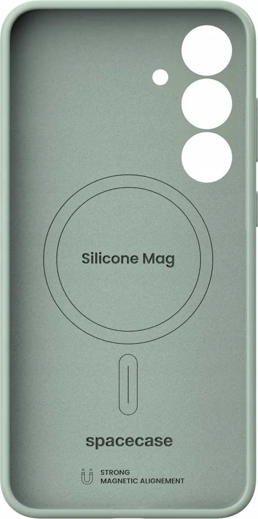 Custodia Minimalista S25+ Spacecase | Silicone MagSafe Elegante - 5