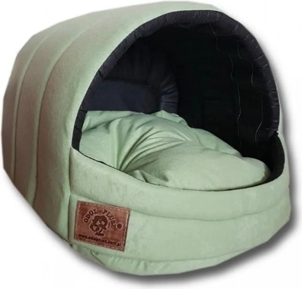 Cuccia Box Design Verde Opaco per Cani 45x49x36 cm - Arredo Pet