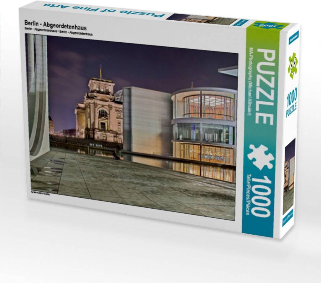 CALVENDO Puzzle Berlin - Abgeordetenhaus | 1000 Teile Lege-Größe 64x48cm Foto-Puzzle für glückliche Stunden