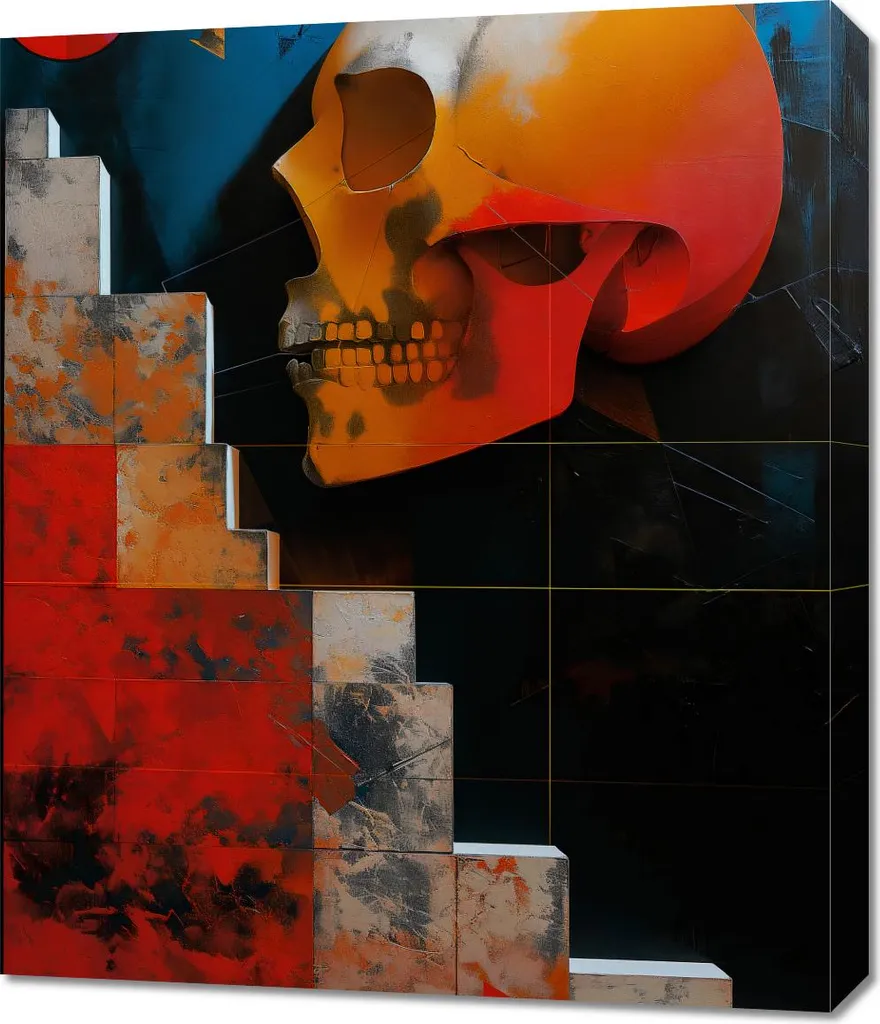 Tableau Érosion du paysage 60x70 cm - Solution Déco Murale Élégante