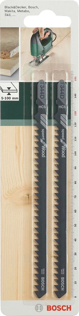 Bosch Accessories Stichsägeblatt HCS, T 344 D 2609256720 2 Produktbild 