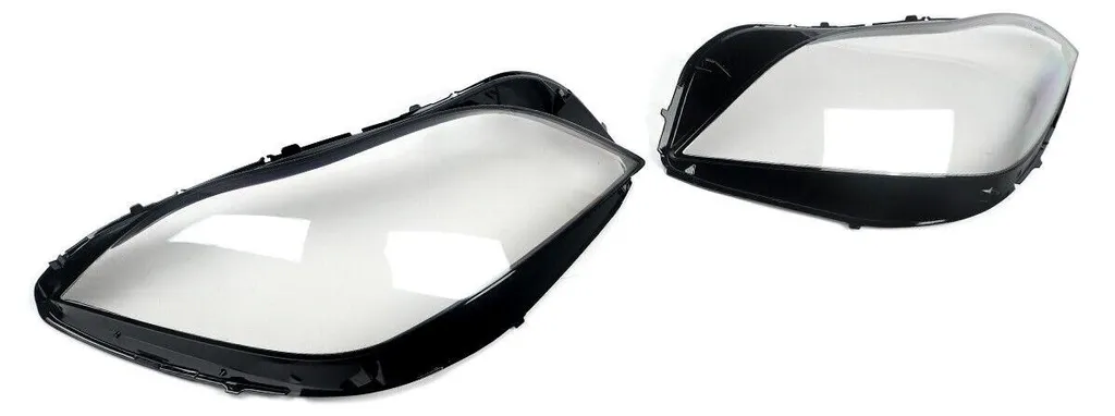 Coque de phare de rechange en polycarbonate durable pour rénovation auto