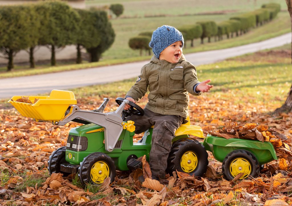 Schody Traktor RollyKid John Deere Junior-zielony Zdjęcie produktu 3