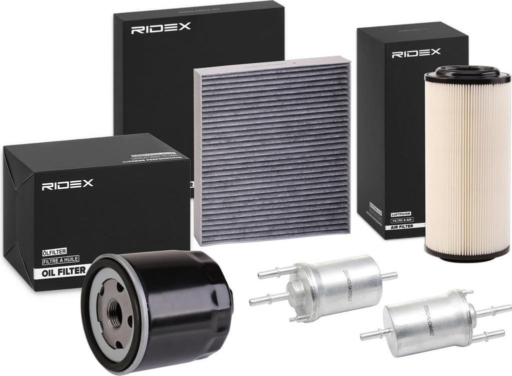 RIDEX Filterset Inspektionspaket Filtersatz für AUDI A2 (8Z0)