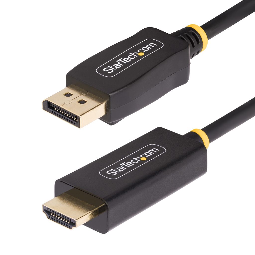 StarTech.com Aktives DisplayPort auf HDMI Adapterkabel 3m – 4K 60Hz, HDR, DP 1.4 zu HDMI 2.0b