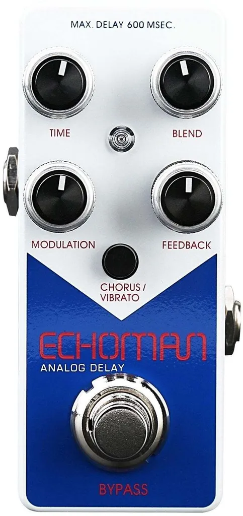 XVive V21 Echoman Delay avec Puce BBD MN3005 pour Sonorités Analogiques