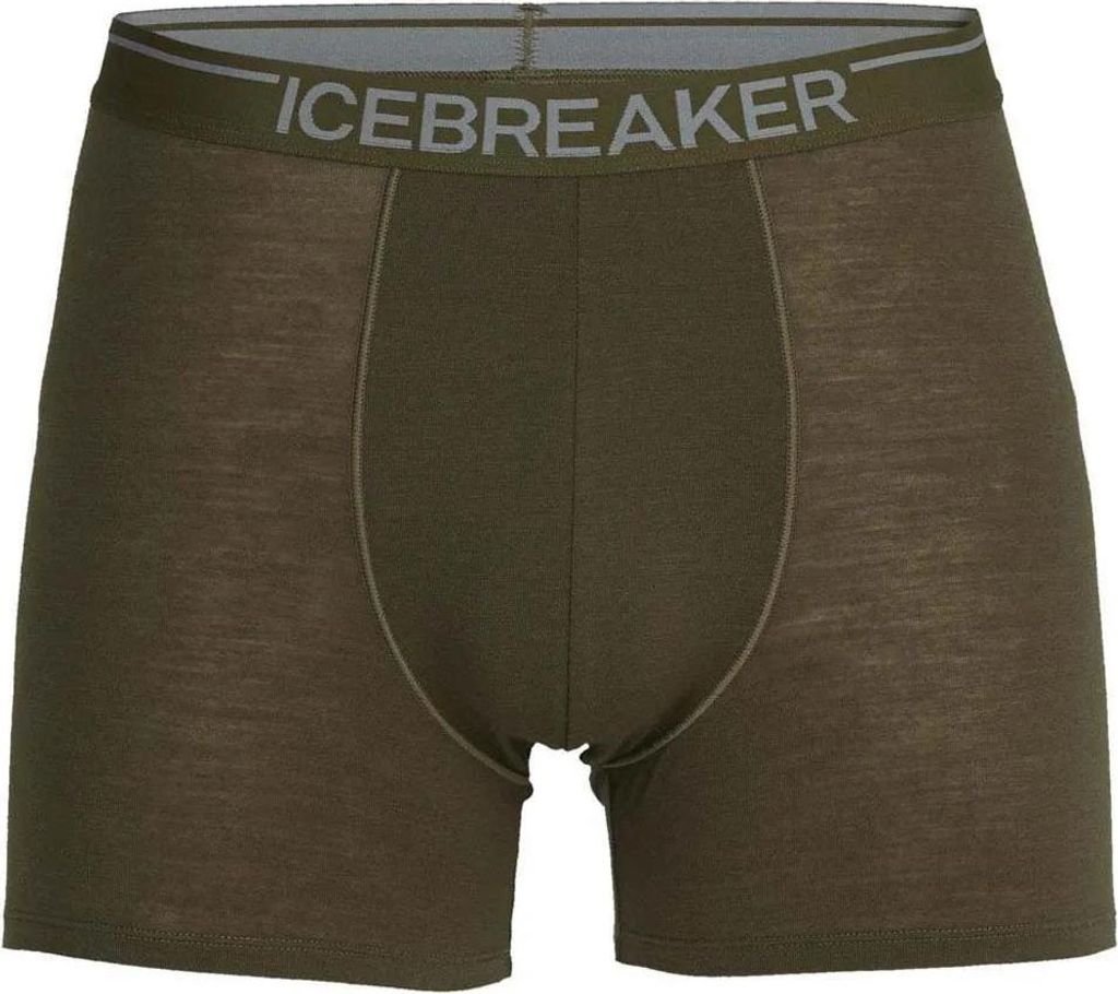 Icebreaker Anatomica Merino Boxershorts Braun M Mann Braun M