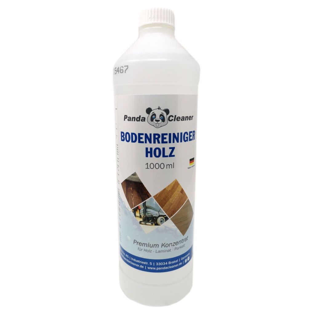 PandaCleaner Holzboden Reiniger - 1000ml zur Parkett Reinigung & Laminat Pflege - Nachhaltige Pflege von Holzböden - Parkett Reiniger - Holzreiniger