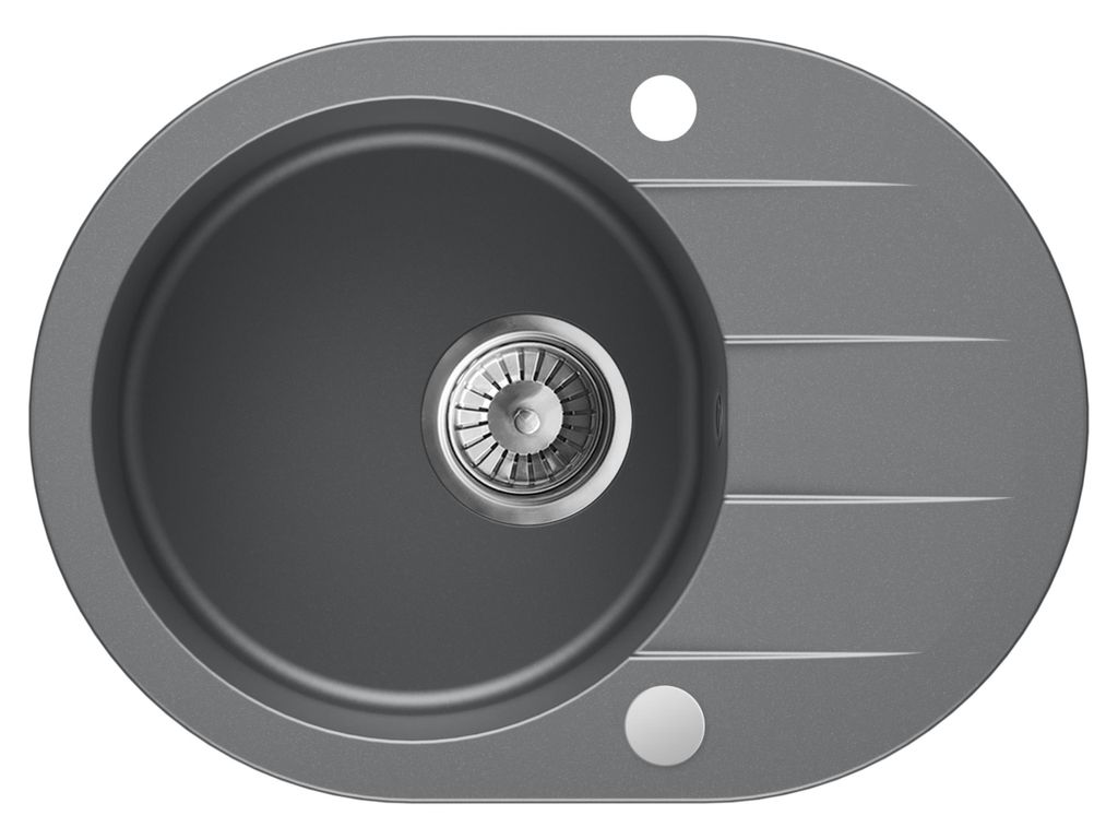 Granitový drez - Drez - Kuchynský drez - 58 x 42 cm - Obrázok produktu 