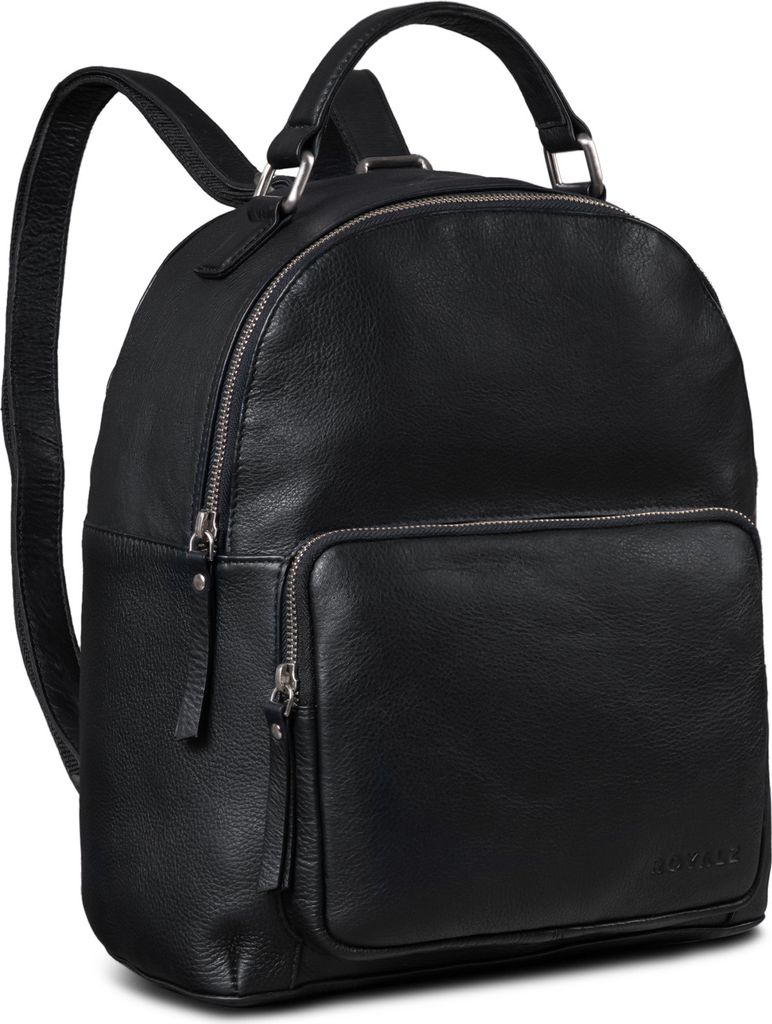 Lederrucksack Echtleder Taschen Damen Echtleder Rucksack Schwarze