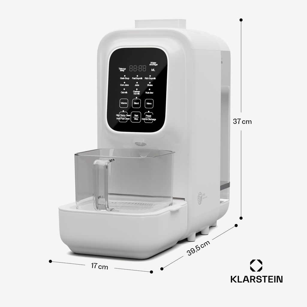 Klarstein Pflanzendrinkbereiter, Digitale Sojadrink Produktbild 8