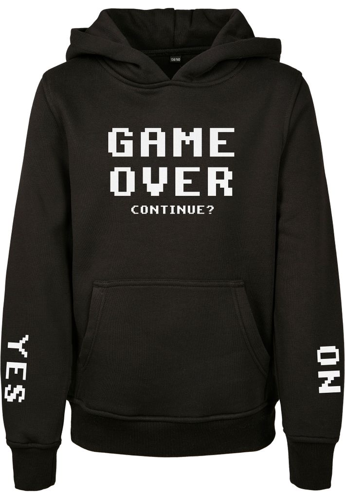 Mister Tee Hoodie Kids Game Over Hoody Black-158/164