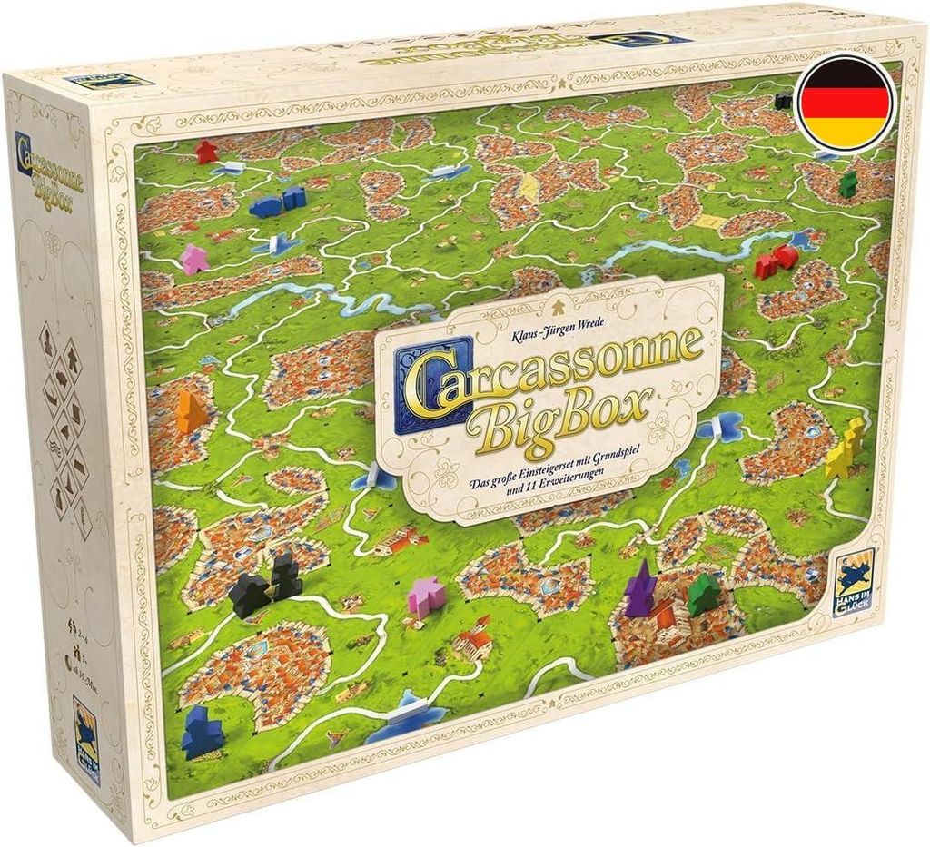Hans im Glück HIGD0130 Carcassonne BigBox V3.1 Obrázek produktu 