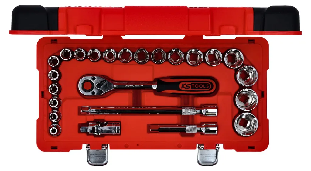KS TOOLS 958.0624 Coffret de Douilles 1/2 CHROMEplus 24 Pièces Qualité - 5