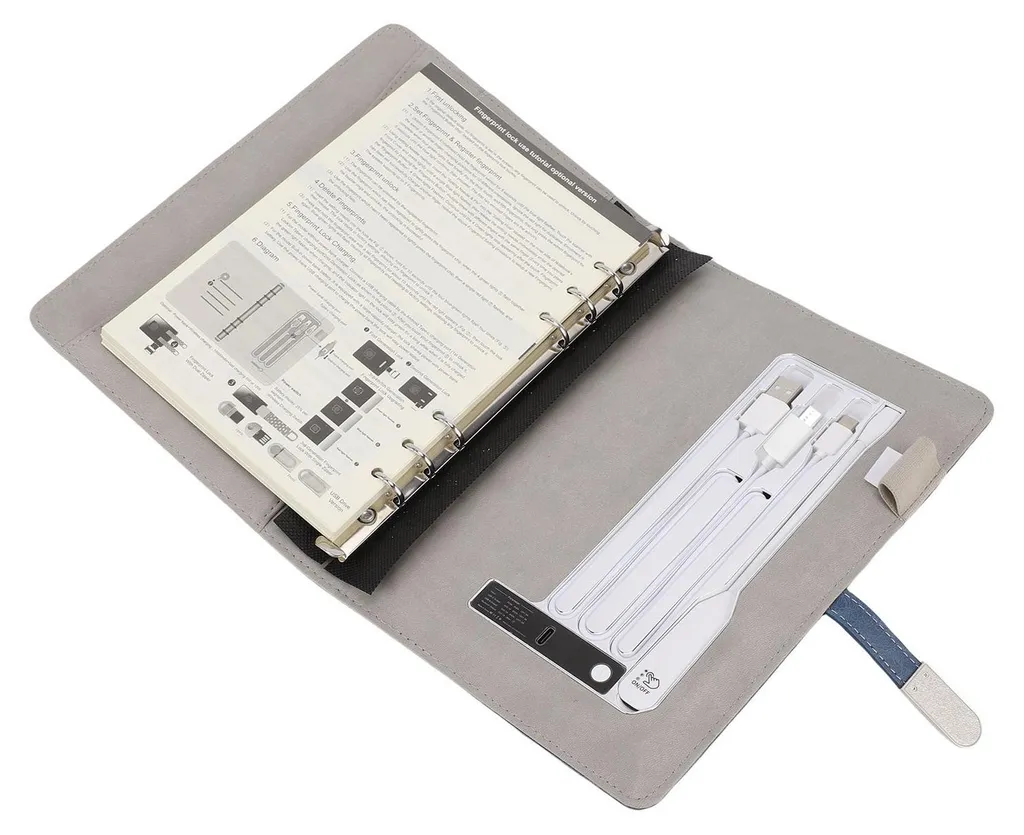 Carnet de notes multifonction charge sans fil 15W et batterie 8000 mAh - 9