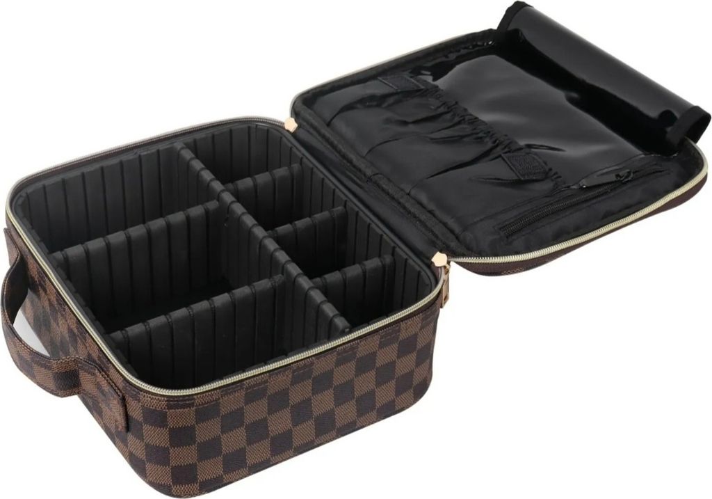 Kosmetiktasche mit verstellbaren Unterteilungen Produktbild 