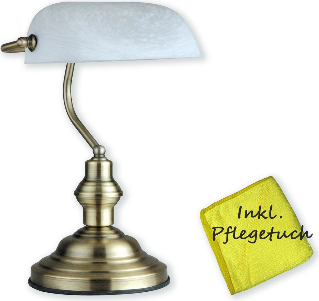 Tischlampe Für Mädchen – Eleganter Figurensockel In Gold/Weiß, 61 Cm Hoch Mit 36 Cm Schirm