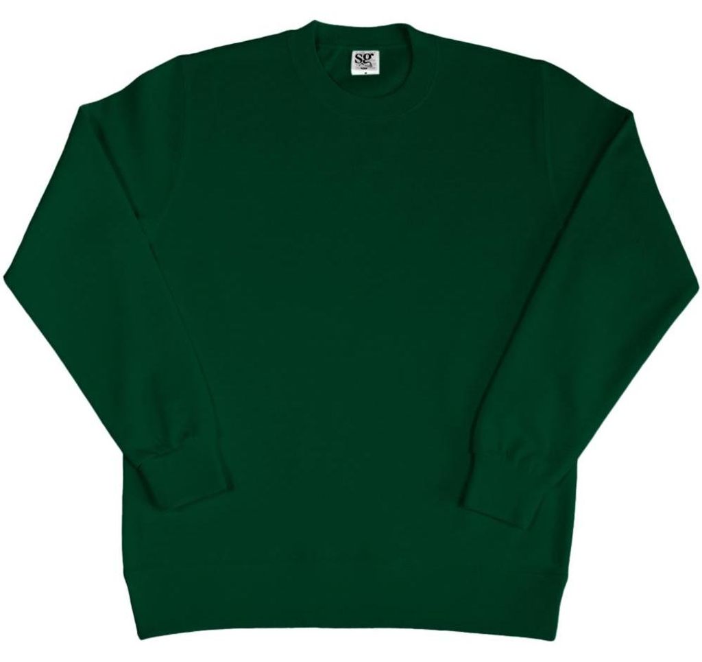 SG Damen Sweatshirt mit Rundausschnitt FK770 (S) (Flaschengrün)