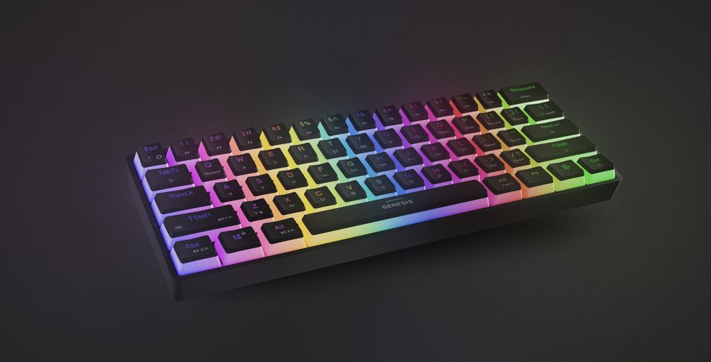 Genesis | THOR 660 G2 | Gaming keyboard | Wireless/Wired | US | Black | 2.4 GHz