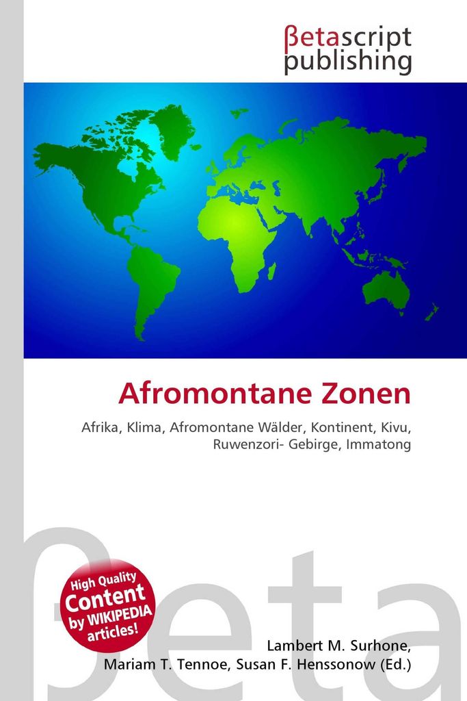 Afromontane Zonen