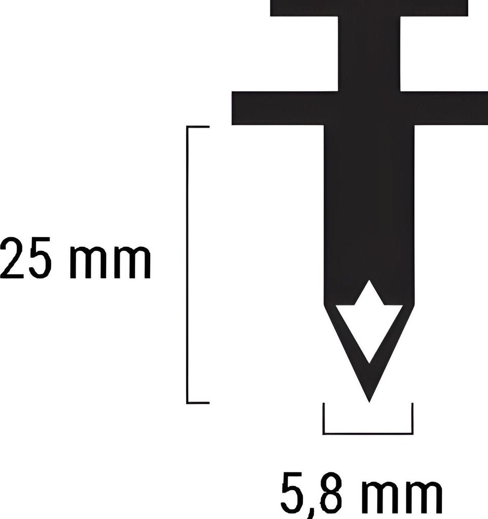 Plastikniete RMS Niete für Suzuki, 09409-06317