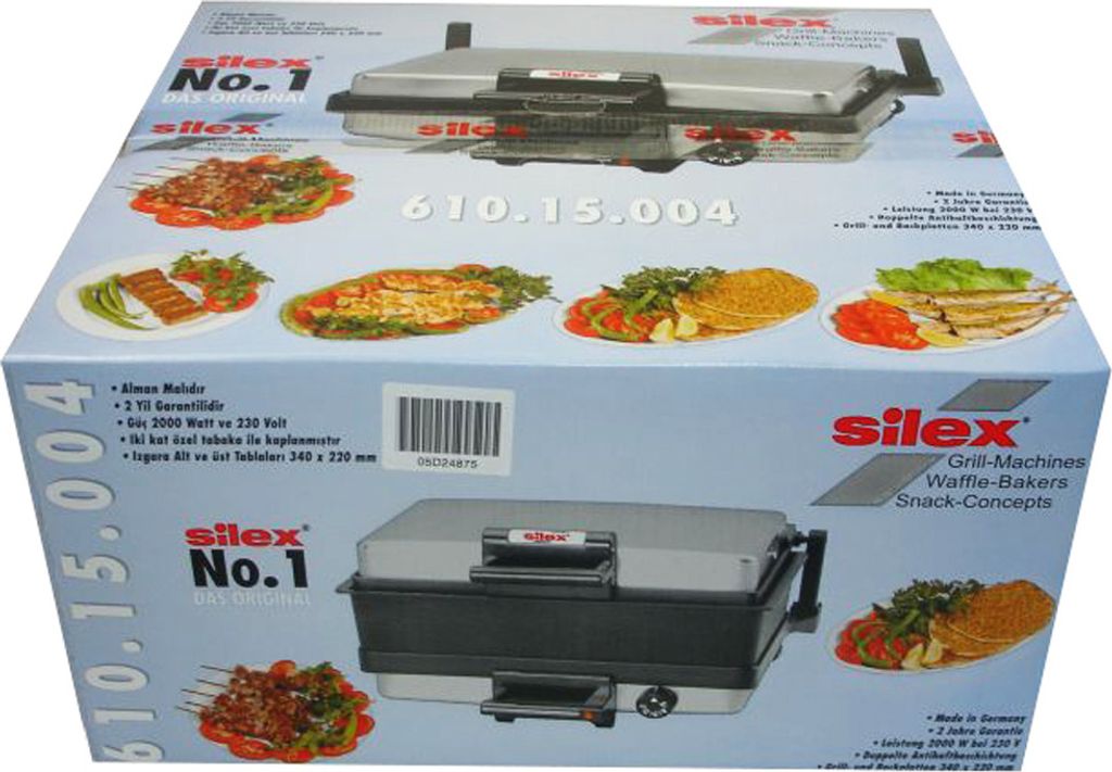 Silex 610 15004 Multigrill Jumbo Kontaktgrill, Produktbild 8
