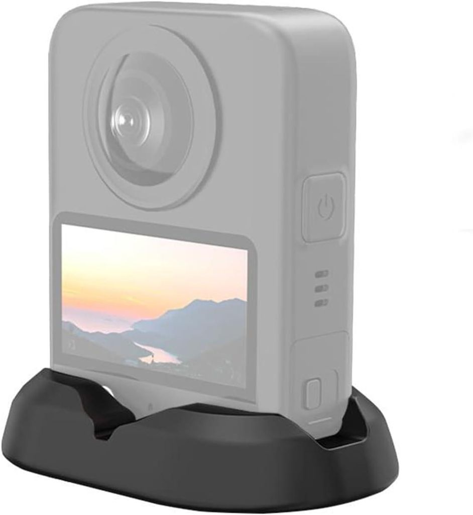 CQT Silikon Standfuß & Auto Halterung für DJI Osmo 360, Stoßfest, rutschfest, Stabilität & sicherer Halt